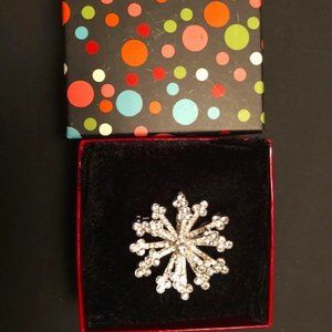 Talbot's Holiday Snowflake Pin